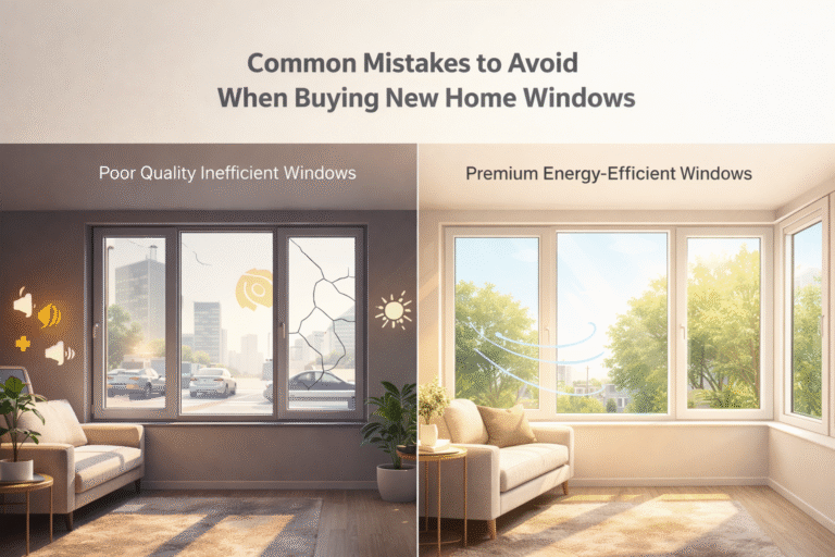 Common mistakes to avoid when buying new home windows